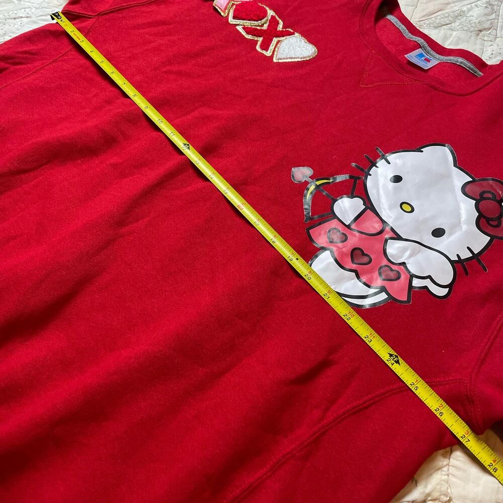 Russell Athletic Hello Kitty Patchwork Red Valent… - image 5